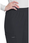 pewter - Mid Rise Pull-on Slim Leg Cargo Pant (View 2)