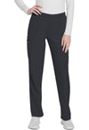 Pewter - Cherokee WW Originals Ultra Women Scrub Pants - Front View