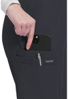 pewter - Mid Rise Pull-on Slim Leg Cargo Pant (View 3)