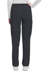 Pewter - Cherokee WW Originals Ultra Women Scrub Pants - Back View