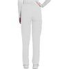 white - Mid Rise Pull-on Slim Leg Cargo Pant