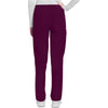 wine - Mid Rise Pull-on Slim Leg Cargo Pant