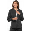 pewter - Zip Front Jacket