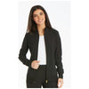 black - Zip Front Jacket