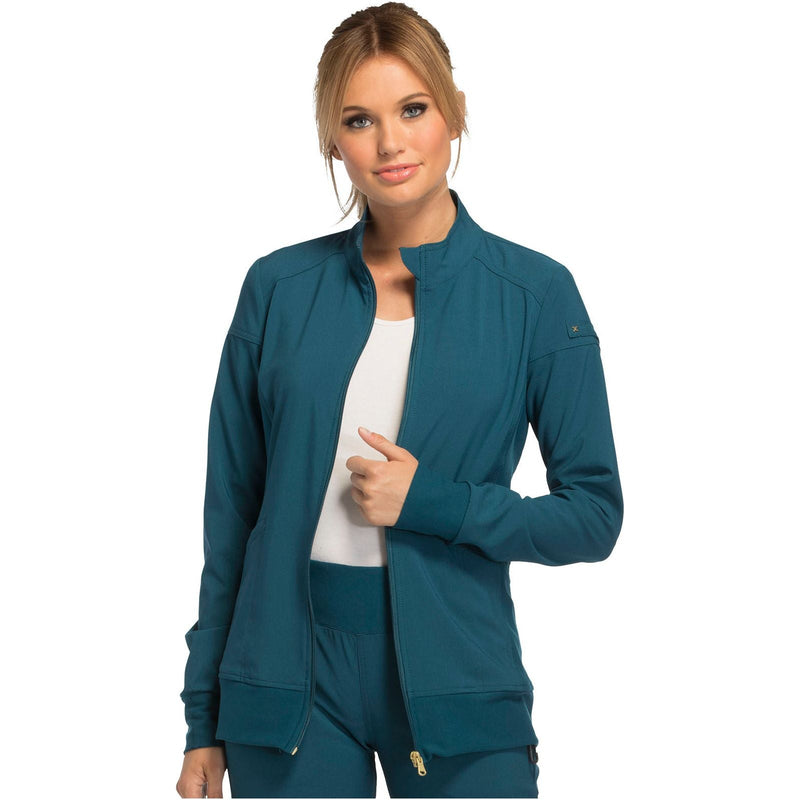 caribbean blue - Zip Front Jacket