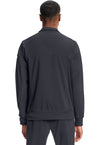pewter - Men's Zip Front Jacket (Back)