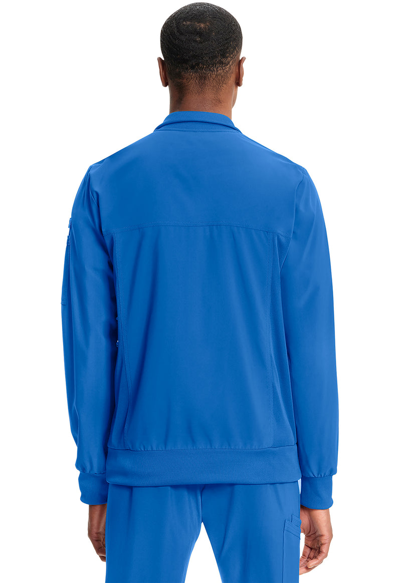 royal - Men's Zip Front Jacket (Back)