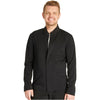 black - Men's Zip Front Jacket