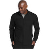 black - Men's Zip Front Jacket