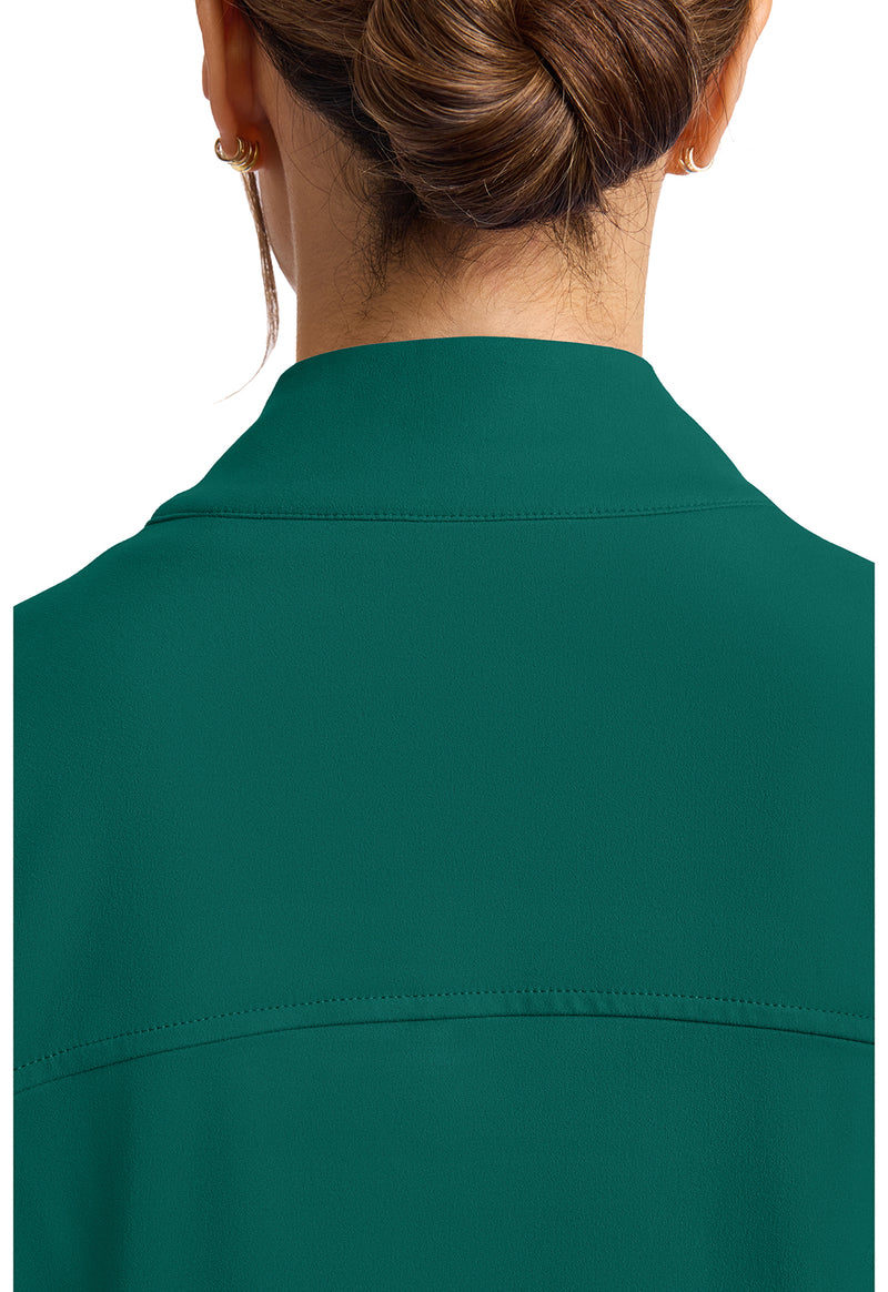 HUNTER - Women's Zip-Up Warm-Up Scrub Jacket (View 2)