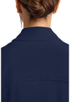 Navy - Women's Zip-Up Warm-Up Scrub Jacket (View 2)