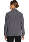 Pewter - Cherokee Achieve Women Scrub Jacket - Back View