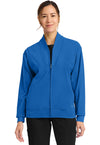 Royal - Cherokee Achieve Women Scrub Jacket - Front View