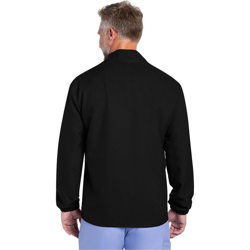 black - Men's Zip Front Jacket