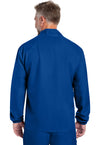 Galaxy Blue - Cherokee WW Originals Ultra Men Scrub Jacket - Back View
