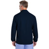 navy - Men's Zip Front Jacket