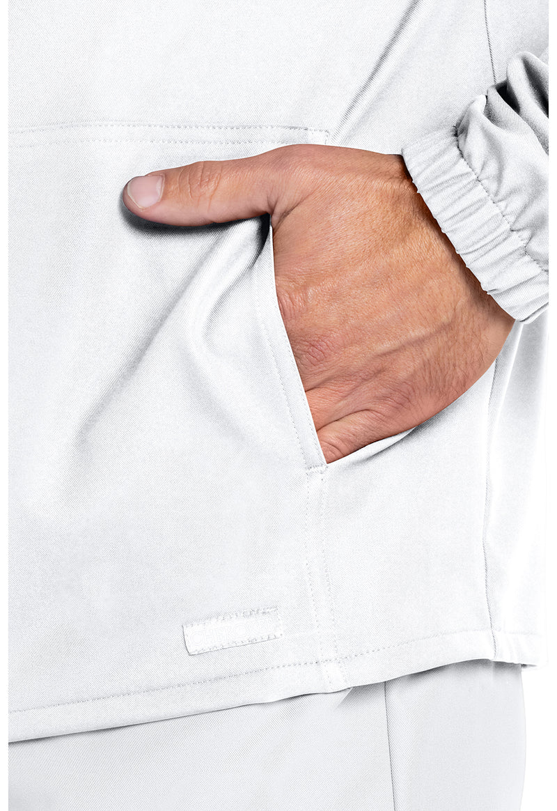 white - Men's Zip Front Jacket (View 3)