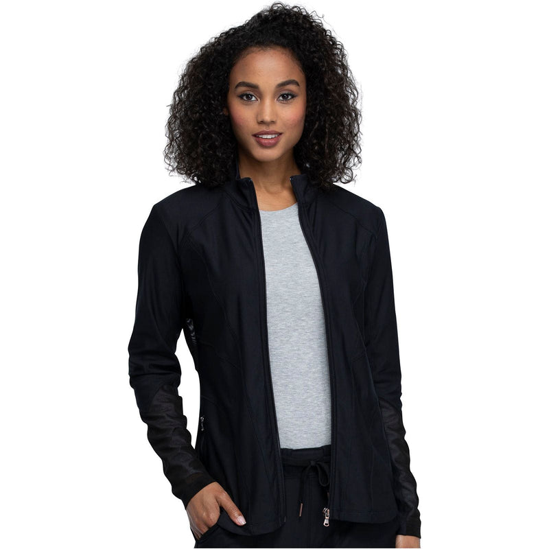 black - Zip Front Jacket