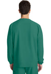 Hunter Green - Cherokee WW Originals Ultra Unisex Scrub Jacket - Back View