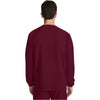 wine - Unisex Snap Front Warm Up Jacket