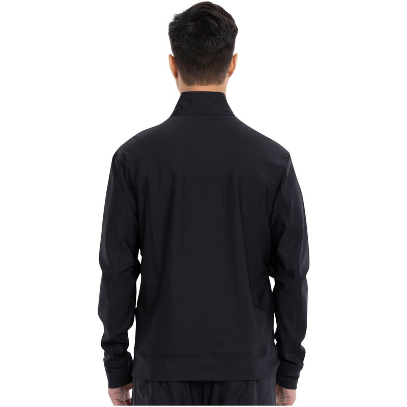 black - Men's Zip Front Jacket