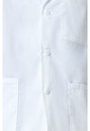 white - Tall 32" Men's Consultation Coat (View 4)