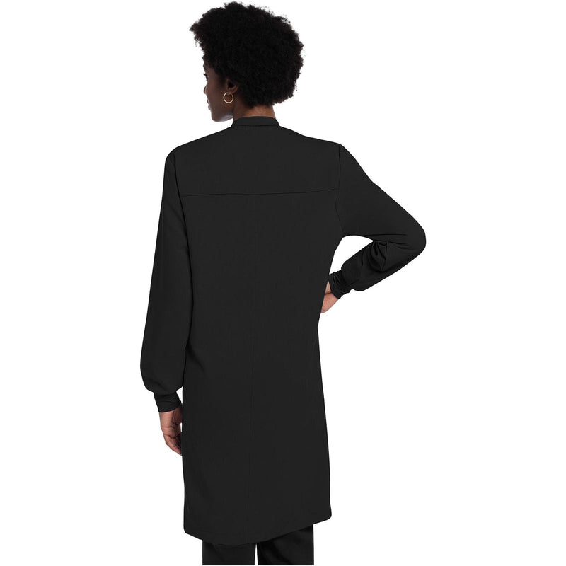 black - 40" Snap Front Lab Coat