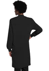 black - 40" Snap Front Lab Coat (Back)