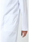 white - 38" Men's Lab Coat (View 3)