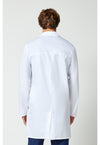 white - 38" Men's Lab Coat (Back)