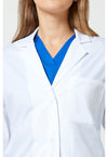 white - Tall 30" Consultation Coat (View 2)