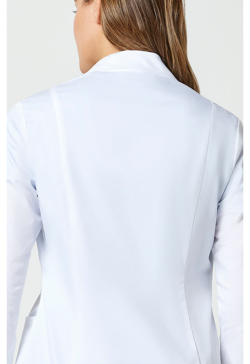 white - Tall 30" Consultation Coat (View 4)