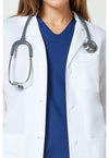white - Tall 35" Lab Coat (View 2)