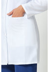 white - 33" Lab Coat (View 3)