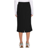 black - Women's Elastic Waist Skirt