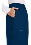 navy - Women's Elastic Waist Skirt (View 2)