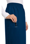 navy - Women's Elastic Waist Skirt (View 3)