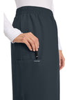 pewter - Women's Elastic Waist Skirt (View 3)
