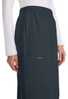 pewter - Women's Elastic Waist Skirt (View 4)