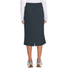 pewter - Women's Elastic Waist Skirt