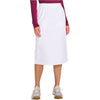 white - Women's Elastic Waist Skirt
