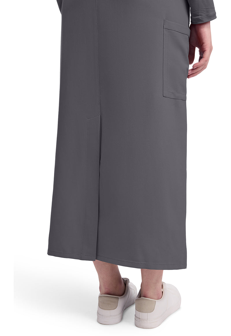 pewter - Women's 3-Pocket Elastic Waist Skirt (View 4)