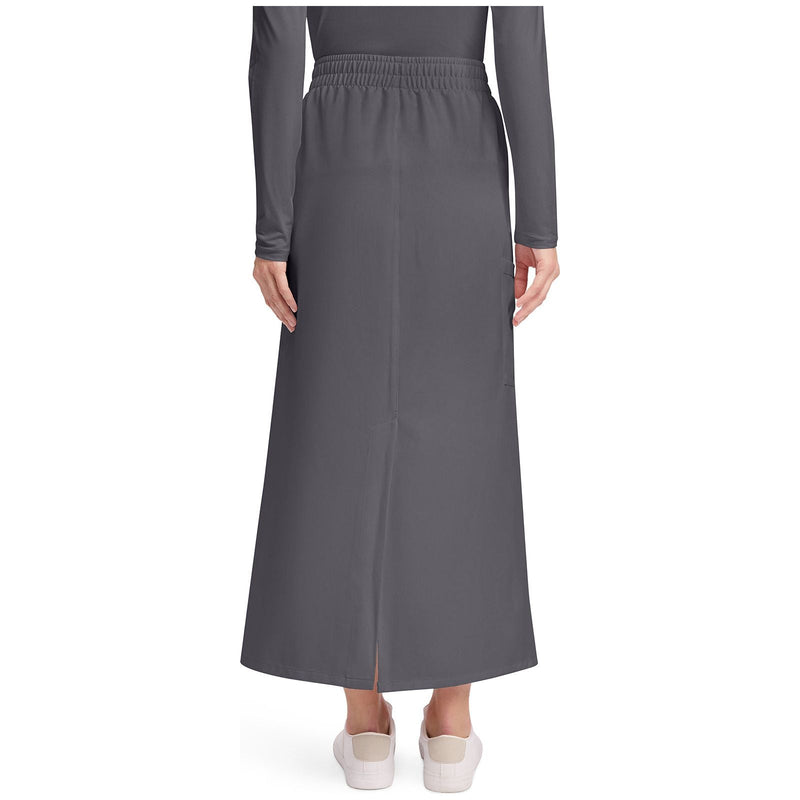 pewter - Women's 3-Pocket Elastic Waist Skirt