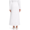 white - Women's 3-Pocket Elastic Waist Skirt