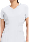 White - V-Neck Top (View 2)