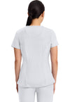 White - V-Neck Top (Back)