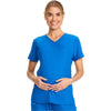 royal - Maternity Mock Wrap V-Neck Top