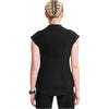 black - Mock Neck Top