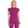 future fuchsia - Mock Neck Top