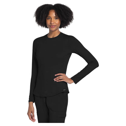 Long Sleeve Underscrub Knit Tee